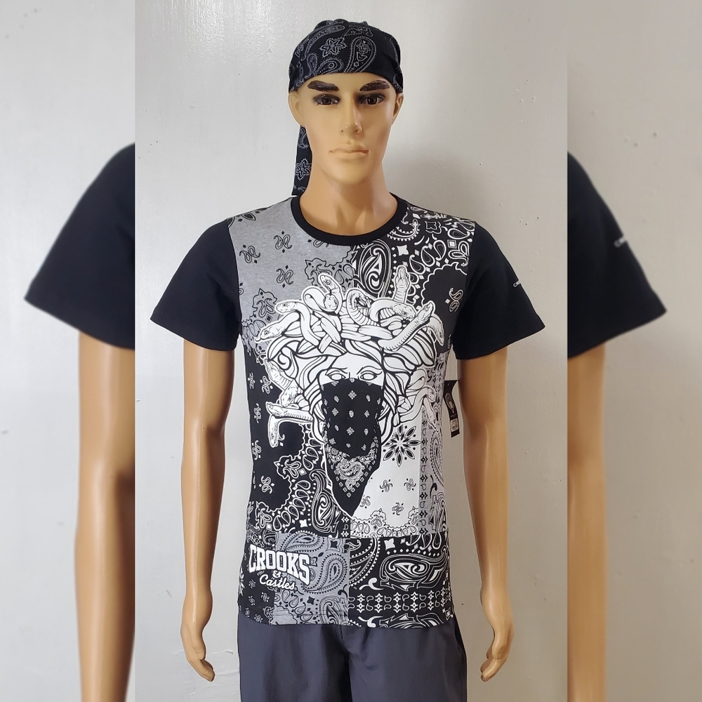 CROOKS & CASTLES TEE MEN'S